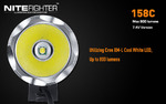 NiteFighter BT 158С USB 1 диод XM-L U2   до 800Lm (ФАРА + КОЛЕЧКИ)
